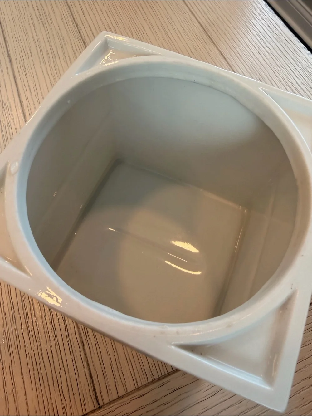 Lenox Village Tea Canister